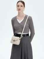 Load image into Gallery viewer, Smting | leather mini flap bag