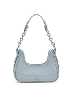 Load image into Gallery viewer, Smting | Small Baguette Bag with Chain and Leather Strap