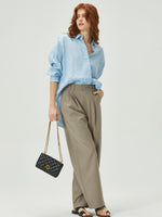 Load image into Gallery viewer, Smting | Four-Leaf Clover Clasp Quilted Golden Chain Bag