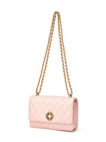 Load image into Gallery viewer, Smting | Four-Leaf Clover Clasp Quilted Golden Chain Bag