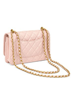 Load image into Gallery viewer, Smting | Four-Leaf Clover Clasp Quilted Golden Chain Bag