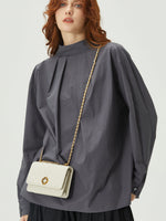 Load image into Gallery viewer, Smting | Four-Leaf Clover Clasp Quilted Golden Chain Bag