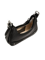 Load image into Gallery viewer, Smting | Small Baguette Bag with Chain and Leather Strap