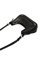 Load image into Gallery viewer, Smting | Small Baguette Bag with Chain and Leather Strap