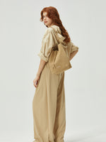 Load image into Gallery viewer, Smting | suede bucket purse