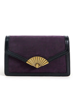 Load image into Gallery viewer, Smting | pearl chain mini flap bag with Folding Fan Lock