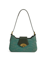 Load image into Gallery viewer, Smting | canvas baguette bag with Fan Lock