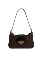 Load image into Gallery viewer, Smting | canvas baguette bag with Fan Lock