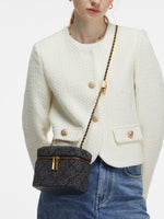 Load image into Gallery viewer, Smting | canvas zippered box bag