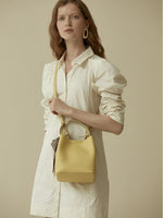 Load image into Gallery viewer, Smting | leather bucket bag