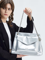 Load image into Gallery viewer, Smting | drawstring chain tote bag