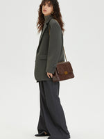 Load image into Gallery viewer, Smting | Chocolate Lock quilted golden chain bag