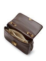 Load image into Gallery viewer, Smting | Chocolate Lock quilted golden chain bag