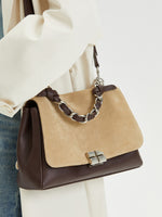 Load image into Gallery viewer, Smting | leather medium flap bag