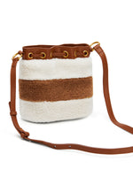 Load image into Gallery viewer, Smting | fluffy drawstring bucket bag