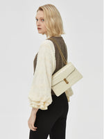 Load image into Gallery viewer, Smting | croc chain flap bag