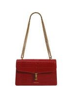 Load image into Gallery viewer, Smting | croc chain flap bag