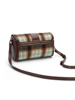 Load image into Gallery viewer, Smting | zippered checked flap bag