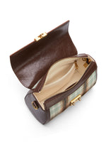 Load image into Gallery viewer, Smting | zippered checked flap bag