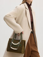 Load image into Gallery viewer, Smting | Fluffy Tote Bag with Top Handle