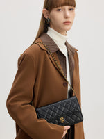 Load image into Gallery viewer, Smting | Quilted Chain Mini Flap Bag