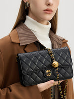 Load image into Gallery viewer, Smting | Quilted Chain Mini Flap Bag