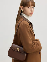 Load image into Gallery viewer, Smting | Flap Shoulder Bag with Windmill Lock