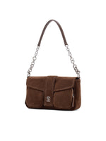Load image into Gallery viewer, Smting | Nubuck Chain Flap Bag