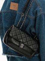 Load image into Gallery viewer, Smting | Quilted Chain Flap Bag
