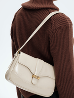 Load image into Gallery viewer, Smting | Flap Bag with Bamboo Lock