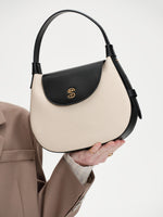 Load image into Gallery viewer, Smting | Crossbody Saddle Women's Leather Bag