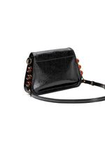 Load image into Gallery viewer, Smting | Leather Pearl Chain Ava Flap Bag
