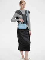 Load image into Gallery viewer, Smting | Leather Small Hobo Bag with Top Handle