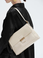 Load image into Gallery viewer, Smting | Flap Bag with Bamboo Slips Lock