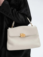 Load image into Gallery viewer, Smting | Women's Leather Flap Handbag