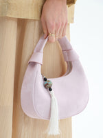 Load image into Gallery viewer, Smting | Half Moon Crossbody Bag with Top Handle