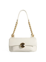 Load image into Gallery viewer, Smting | Medium Flap Bag with Vinyl Record Inspired Snap