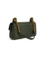 Load image into Gallery viewer, Smting | Medium Flap Bag with Vinyl Record Inspired Snap