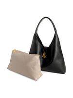 Load image into Gallery viewer, Smting | Large Leather Hobo Bag with our Hulu Lock