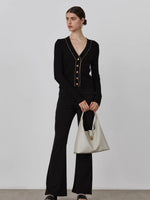 Load image into Gallery viewer, Smting | Large Leather Hobo Bag with our Hulu Lock