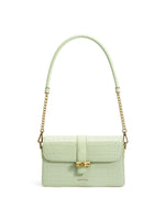 Load image into Gallery viewer, Smting | crocodile flag bag with Bamboo Joint Lock