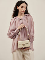 Load image into Gallery viewer, Smting | crocodile flag bag with Bamboo Joint Lock