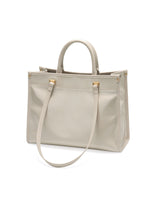 Load image into Gallery viewer, Smting | Medium Leather Shopper Tote in Glossy Leather