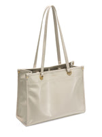 Load image into Gallery viewer, Smting | Medium Leather Shopper Tote in Glossy Leather