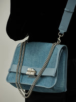 Load image into Gallery viewer, Smting | crossbody canvas flap bag