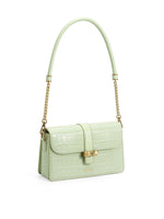 Load image into Gallery viewer, Smting | crocodile flag bag with Bamboo Joint Lock