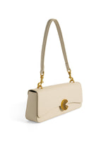 Load image into Gallery viewer, Smting | Small Baguette Bag with Vinyl Record Inspired Snap