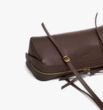 Load image into Gallery viewer, Smting | Large Leather Baguette Bag
