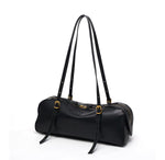 Load image into Gallery viewer, Smting | Large Leather Baguette Bag
