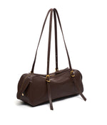 Load image into Gallery viewer, Smting | Large Leather Baguette Bag
